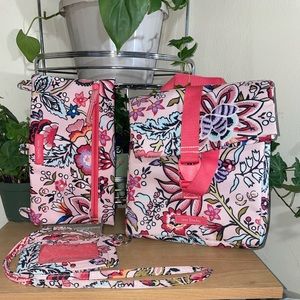 Vera Bradley Set of Bags.